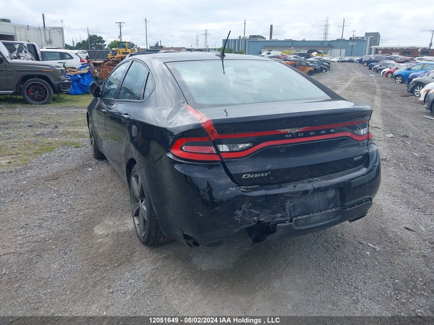 2014 Dodge Dart Gt VIN: 1C3CDFEB7ED826783 Lot: 12051649