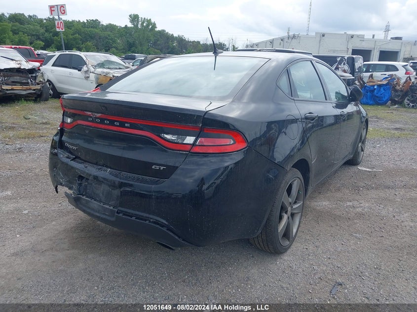 2014 Dodge Dart Gt VIN: 1C3CDFEB7ED826783 Lot: 12051649
