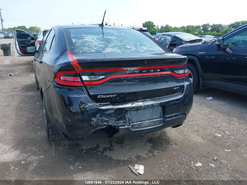 2014 Dodge Dart Gt VIN: 1C3CDFEB7ED826783 Lot: 12051649