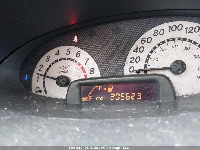 2005 Toyota Echo VIN: JTDKT123550069741 Lot: 12051650