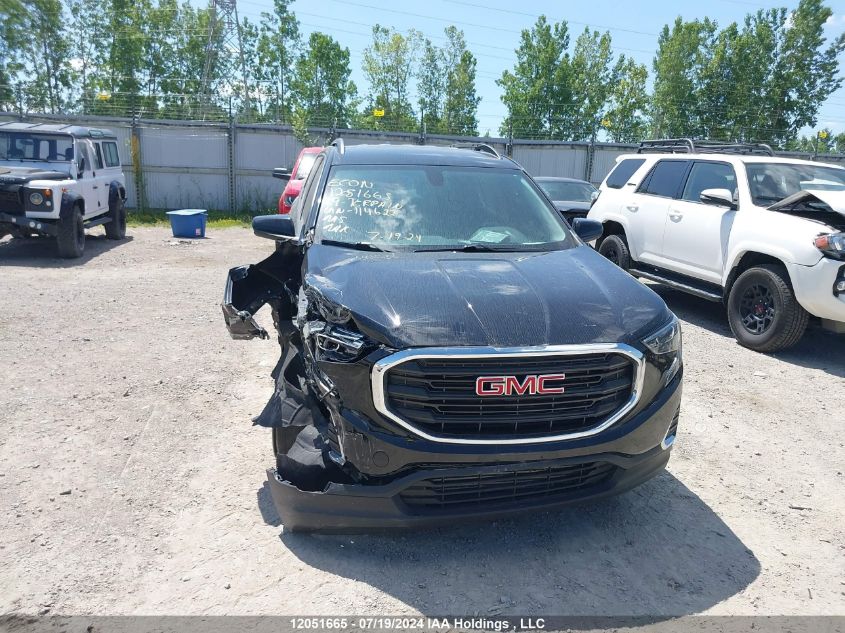 2019 GMC Terrain VIN: 3GKALTEV5KL114622 Lot: 12051665