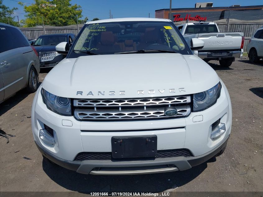 2015 Land Rover Range Rover Evoque VIN: SALVV2BG4FH057561 Lot: 12051666
