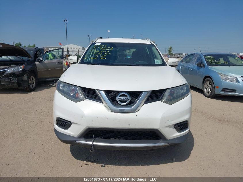 2014 Nissan Rogue VIN: 5N1AT2MT0EC766842 Lot: 12051673