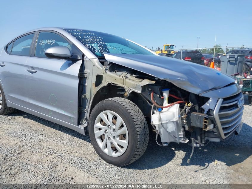 2017 Hyundai Elantra L VIN: 5NPD74LF2HH069064 Lot: 12051682