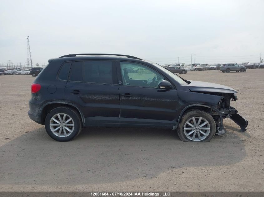 2017 Volkswagen Tiguan VIN: WVGNV7AXXHK014852 Lot: 12051684