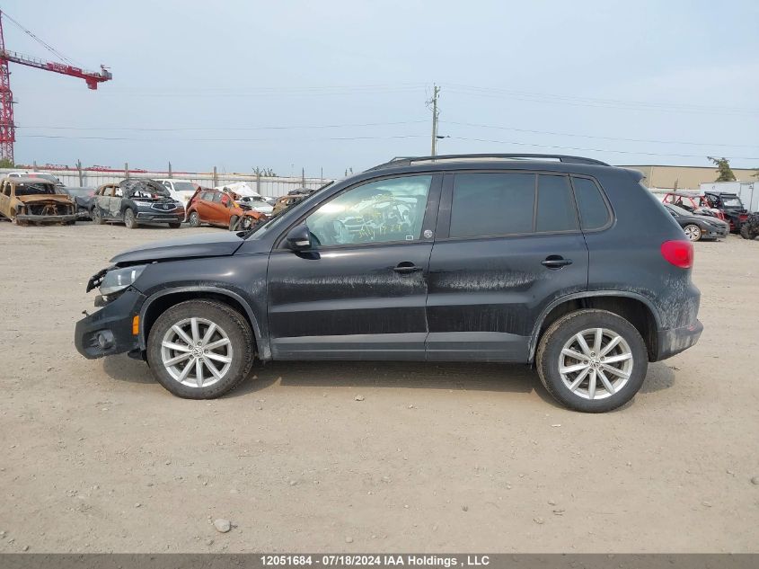 2017 Volkswagen Tiguan VIN: WVGNV7AXXHK014852 Lot: 12051684