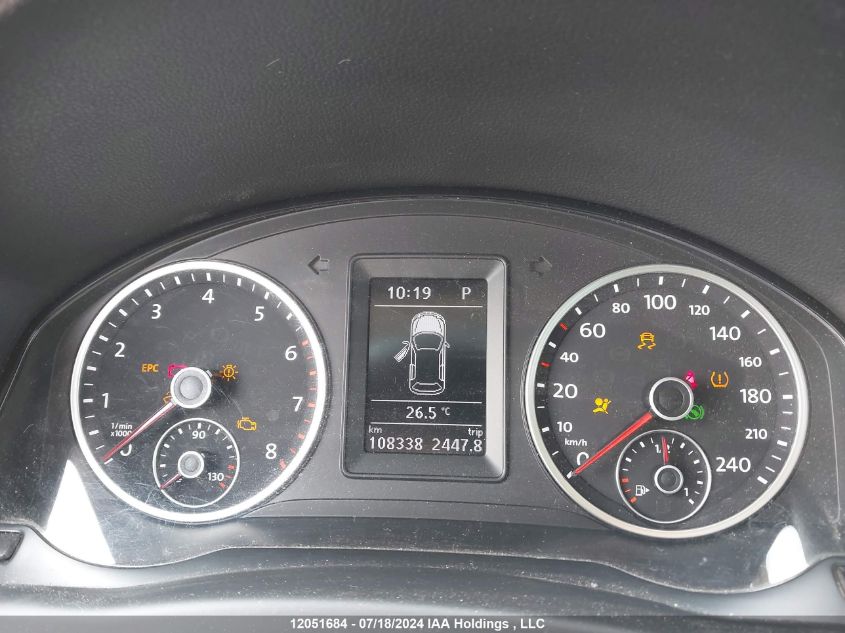 2017 Volkswagen Tiguan VIN: WVGNV7AXXHK014852 Lot: 12051684