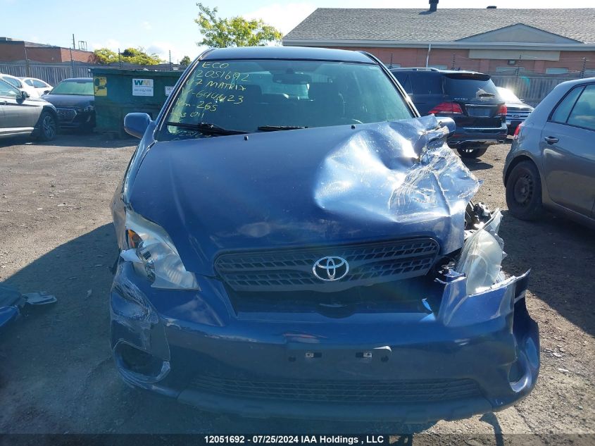 2007 Toyota Matrix Xr VIN: 2T1KR32E17C644423 Lot: 12051692