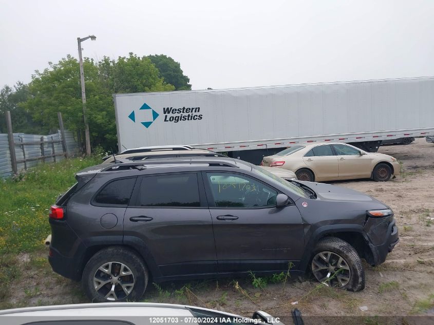 2018 Jeep Cherokee Trailhawk VIN: 1C4PJMBX0JD569017 Lot: 12051703