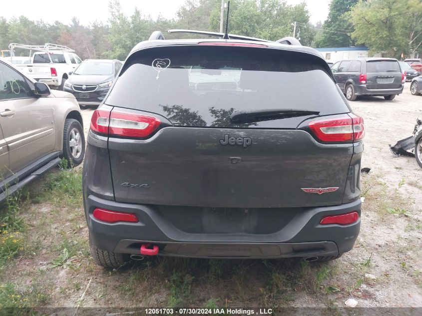 2018 Jeep Cherokee Trailhawk VIN: 1C4PJMBX0JD569017 Lot: 12051703