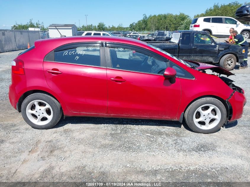 2014 Kia Rio Lx VIN: KNADM5A35E6916928 Lot: 12051709