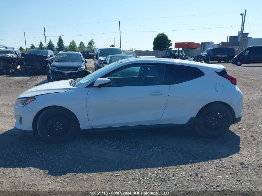 2019 Hyundai Veloster Turbo/Turbo R-Spec/Turbo Ultimate VIN: KMHTH6AB9KU004757 Lot: 12051713