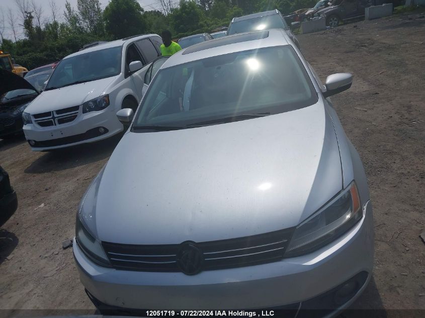 2013 Volkswagen Jetta Tdi VIN: 3VW3L7AJXDM319183 Lot: 12051719