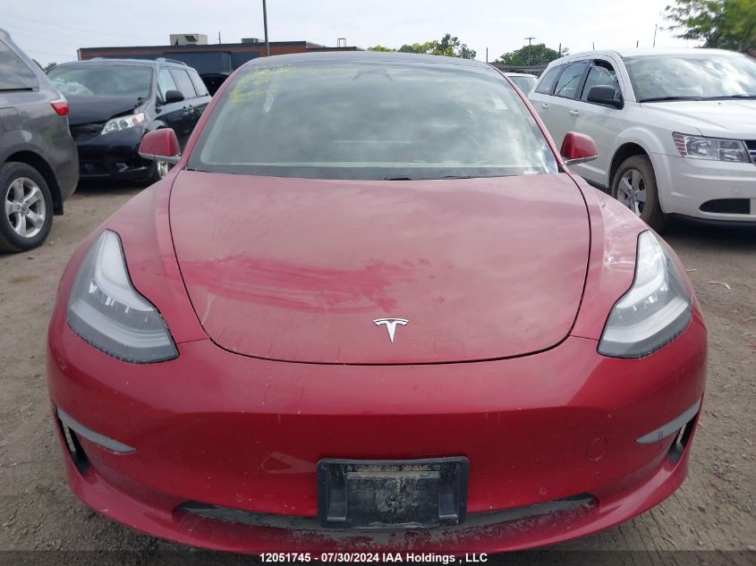 2020 Tesla Model 3 VIN: 5YJ3E1EA5LF715304 Lot: 12051745