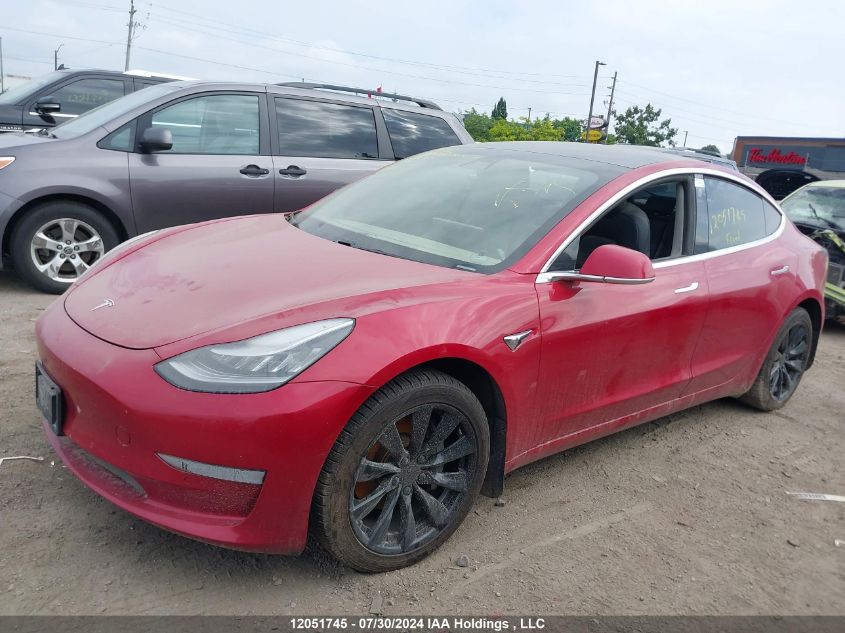 2020 Tesla Model 3 VIN: 5YJ3E1EA5LF715304 Lot: 12051745