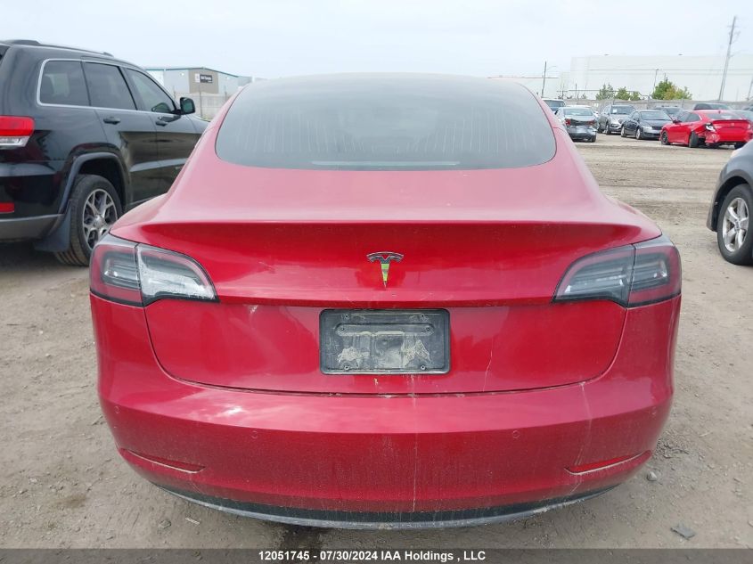 2020 Tesla Model 3 VIN: 5YJ3E1EA5LF715304 Lot: 12051745