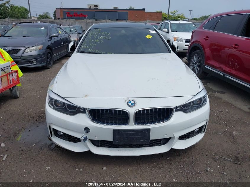 2019 BMW 4 Series VIN: WBA4J3C54KBL10731 Lot: 12051754