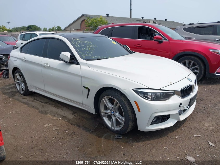 2019 BMW 4 Series VIN: WBA4J3C54KBL10731 Lot: 12051754