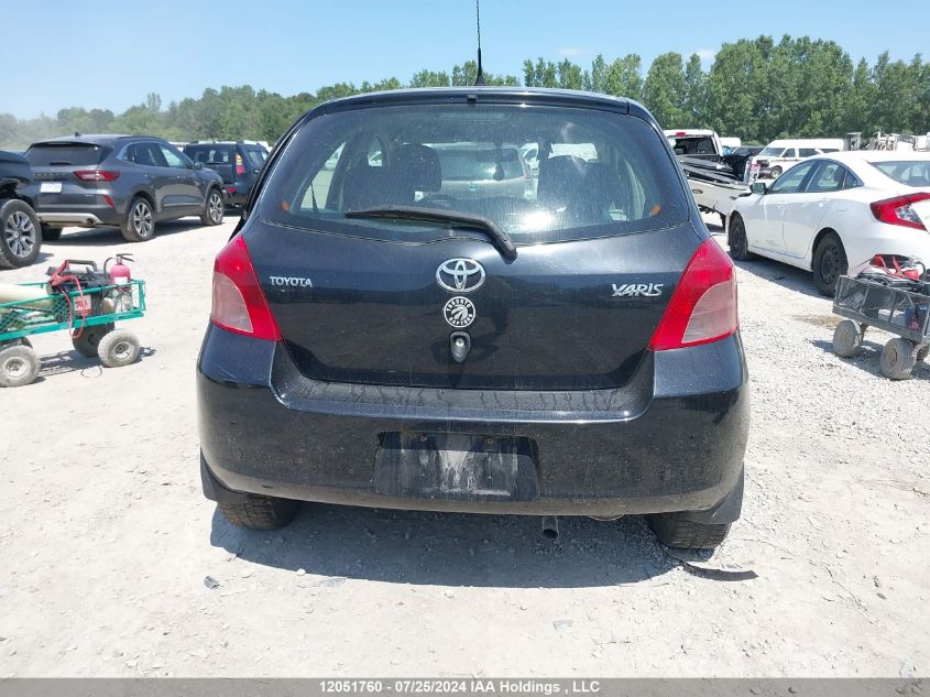 2008 Toyota Yaris VIN: JTDKT923385154387 Lot: 12051760