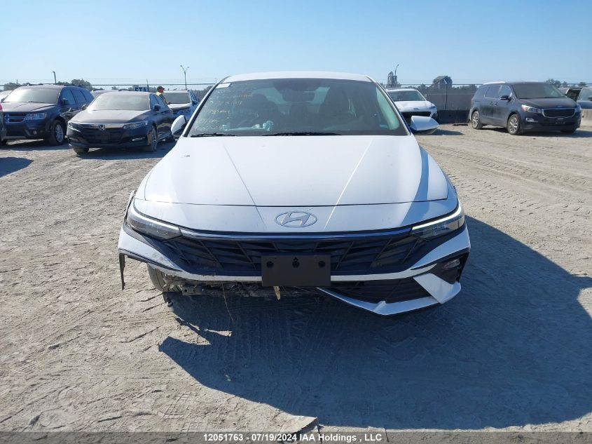 2024 Hyundai Elantra Sel VIN: KMHLM4DG5RU728169 Lot: 12051763