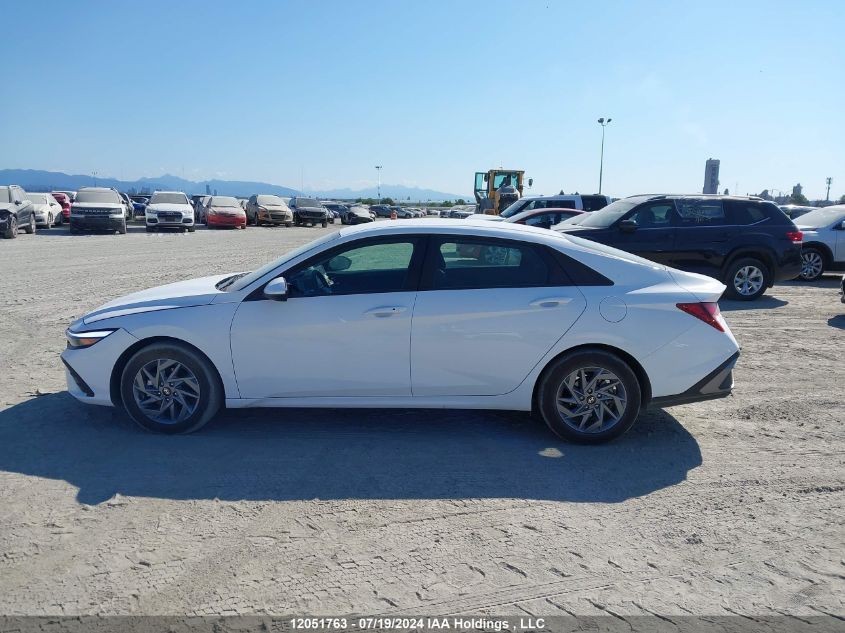 2024 Hyundai Elantra Sel VIN: KMHLM4DG5RU728169 Lot: 12051763