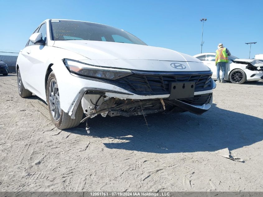 2024 Hyundai Elantra Sel VIN: KMHLM4DG5RU728169 Lot: 12051763