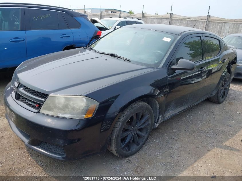 2013 Dodge Avenger VIN: 1C3CDZAB1DN767990 Lot: 12051775
