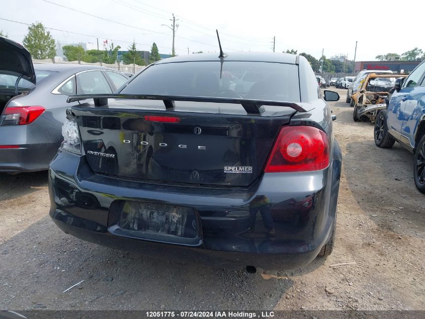 2013 Dodge Avenger VIN: 1C3CDZAB1DN767990 Lot: 12051775