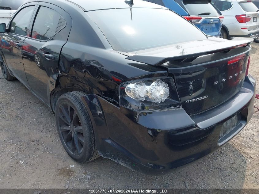 2013 Dodge Avenger VIN: 1C3CDZAB1DN767990 Lot: 12051775