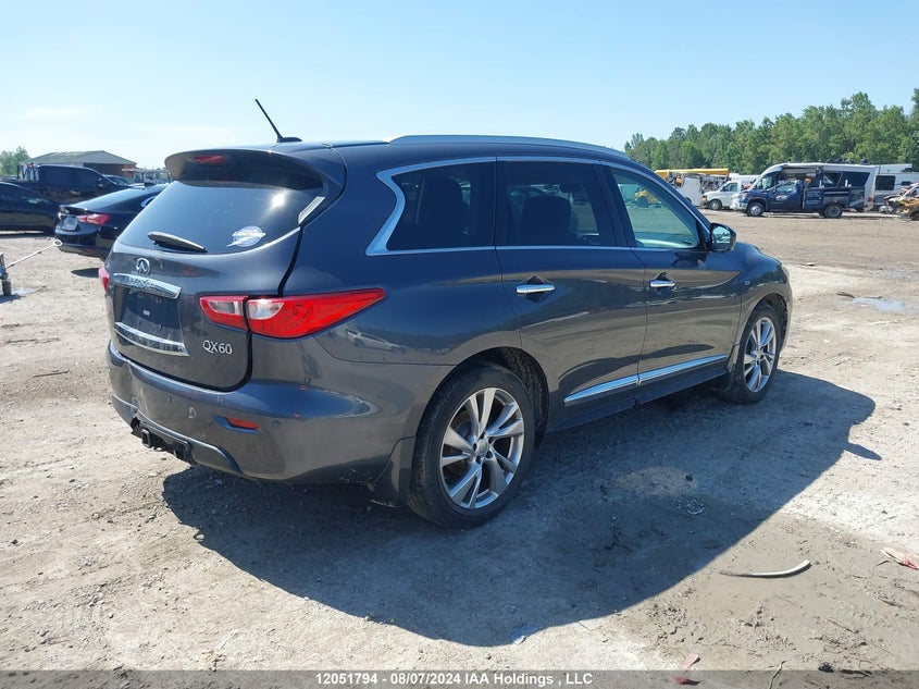2013 Infiniti Jx35 VIN: 5N1AL0MM4DC301573 Lot: 12051794