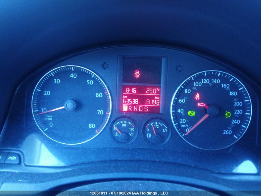 2006 Volkswagen Jetta 2.5L VIN: 3VWRF31K66M835935 Lot: 12051811