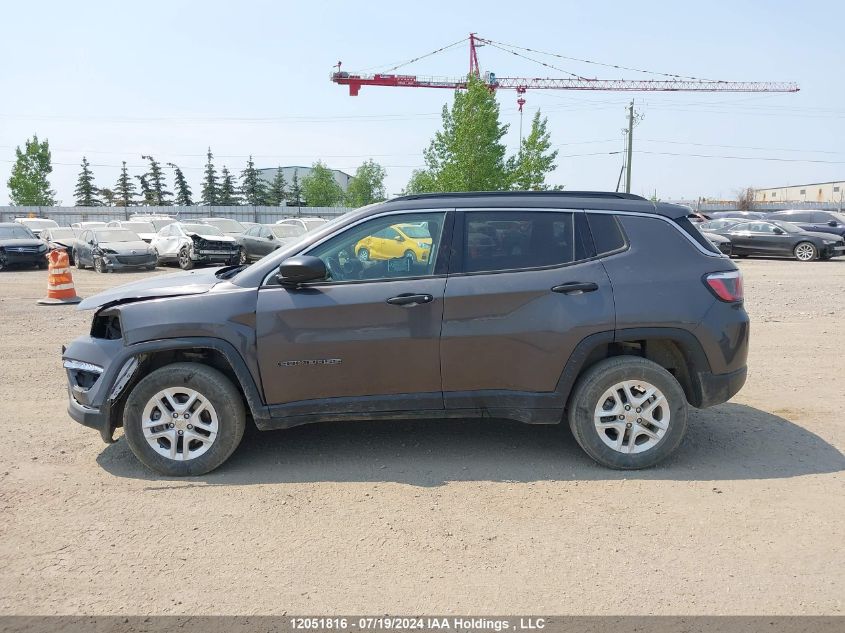 2020 Jeep Compass Sport VIN: 3C4NJDAB3LT167468 Lot: 12051816