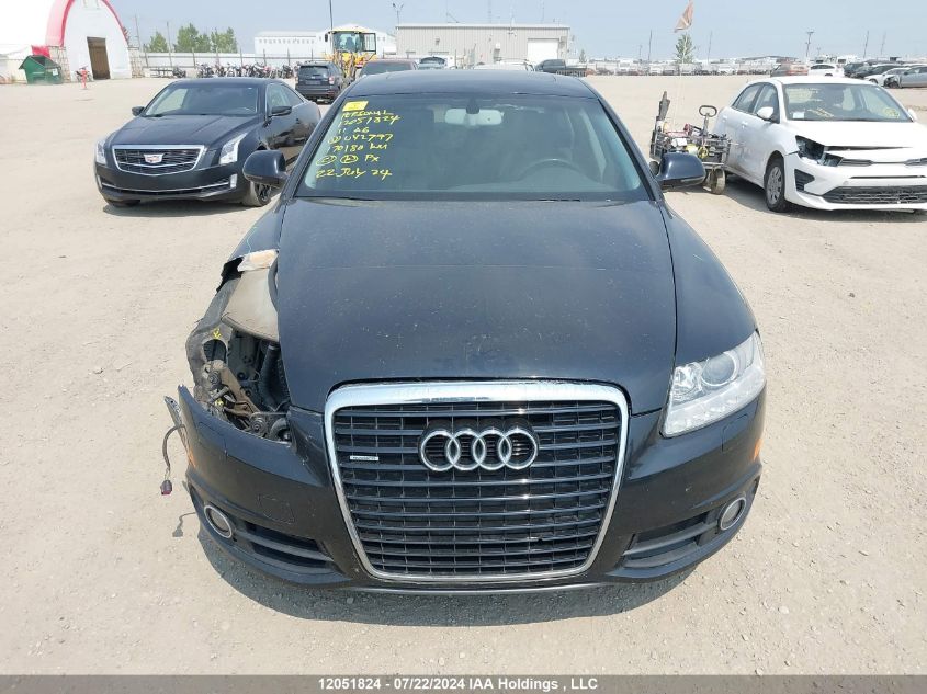 2011 Audi A6 VIN: WAUBGCFB0BN042797 Lot: 12051824