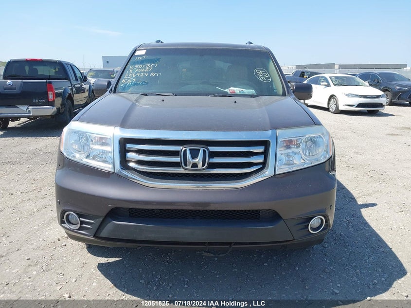 2015 Honda Pilot Touring VIN: 5FNYF4H94FB501317 Lot: 12051825