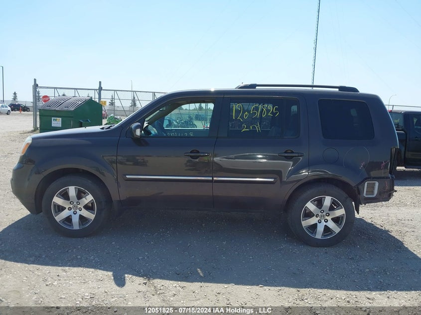 2015 Honda Pilot Touring VIN: 5FNYF4H94FB501317 Lot: 12051825