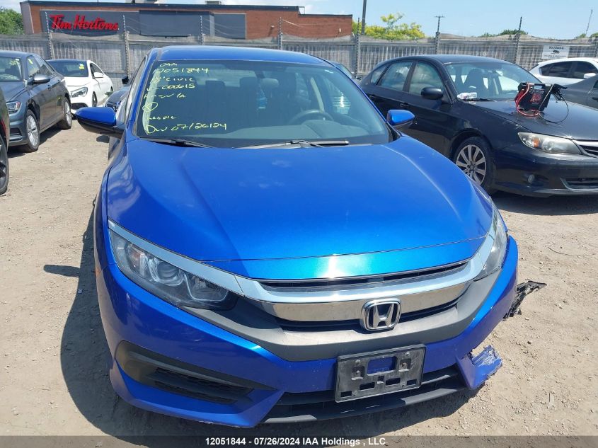 2018 Honda Civic Sedan VIN: 2HGFC2F54JH000615 Lot: 12051844