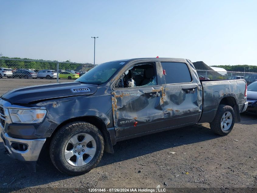 2022 Ram 1500 Big Horn/Lone Star VIN: 1C6RRFMG0NN307760 Lot: 12051845