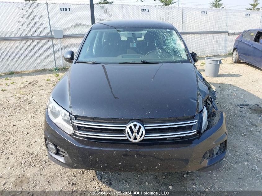 WVGHV3AXXEW572162 2014 Volkswagen Tiguan