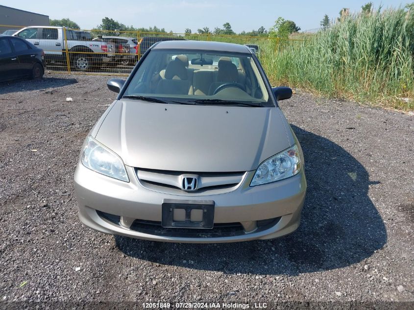 2004 Honda Civic Sdn VIN: 2HGES16394H936435 Lot: 12051849