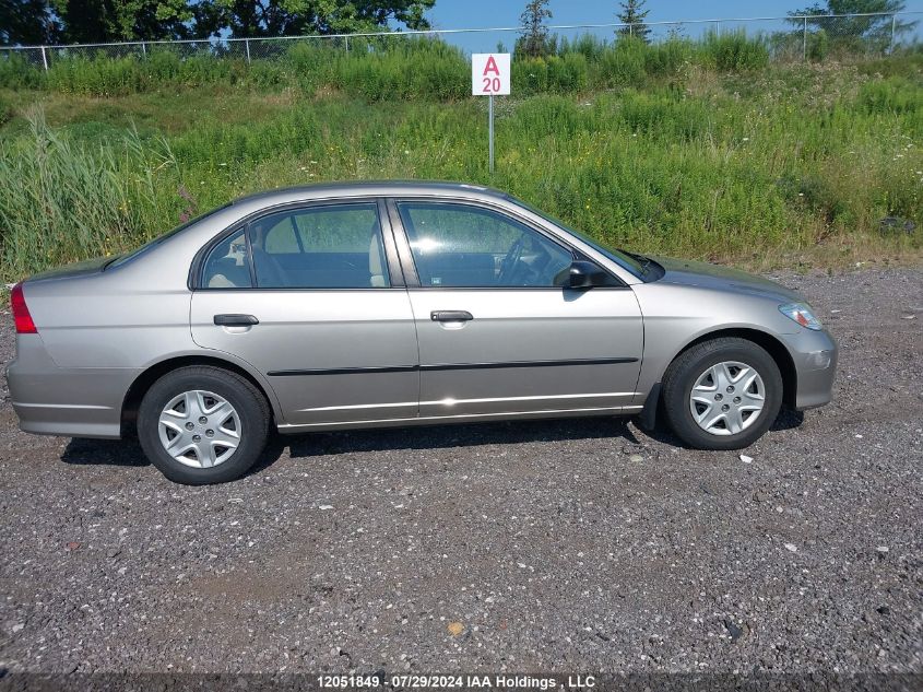 2004 Honda Civic Sdn VIN: 2HGES16394H936435 Lot: 12051849