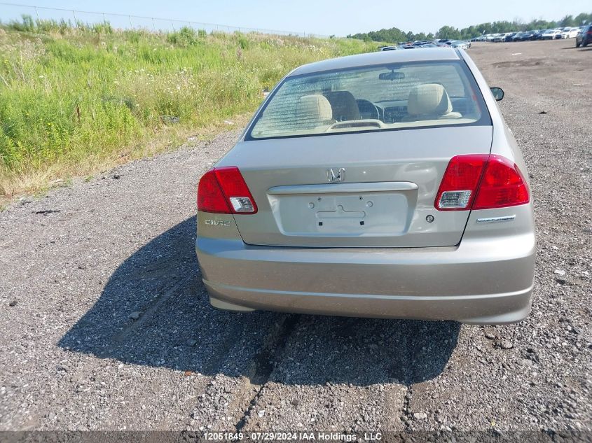 2004 Honda Civic Sdn VIN: 2HGES16394H936435 Lot: 12051849