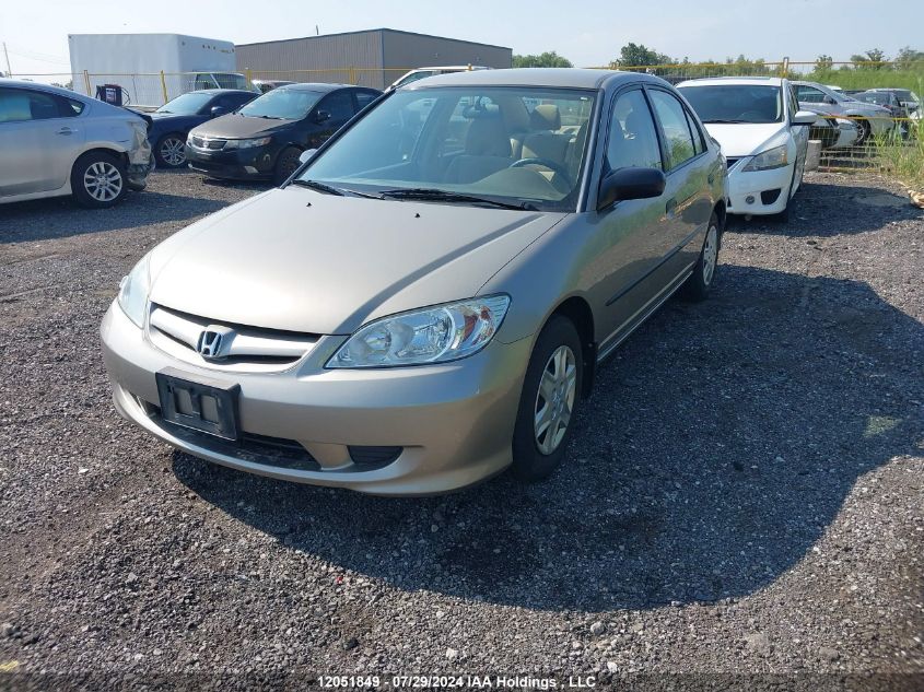 2004 Honda Civic Sdn VIN: 2HGES16394H936435 Lot: 12051849