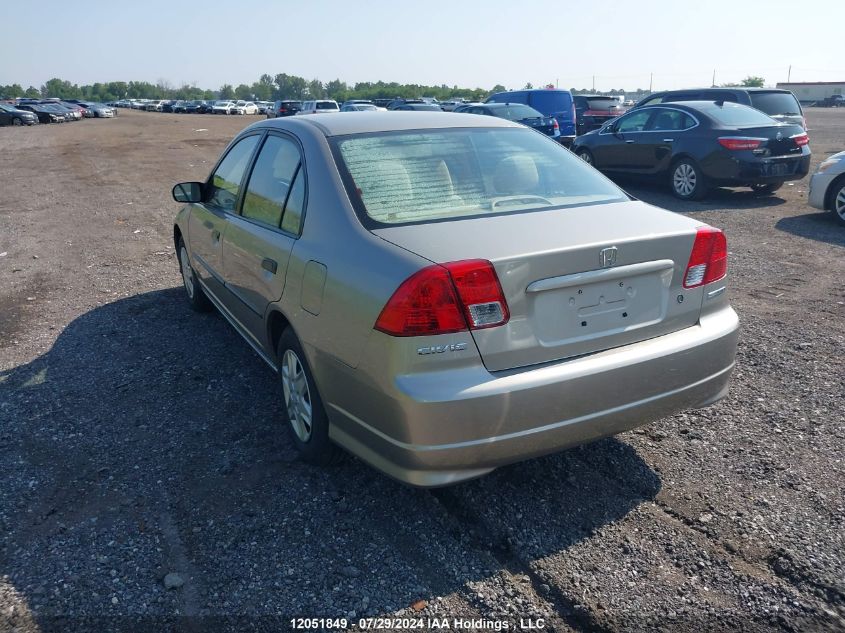 2004 Honda Civic Sdn VIN: 2HGES16394H936435 Lot: 12051849