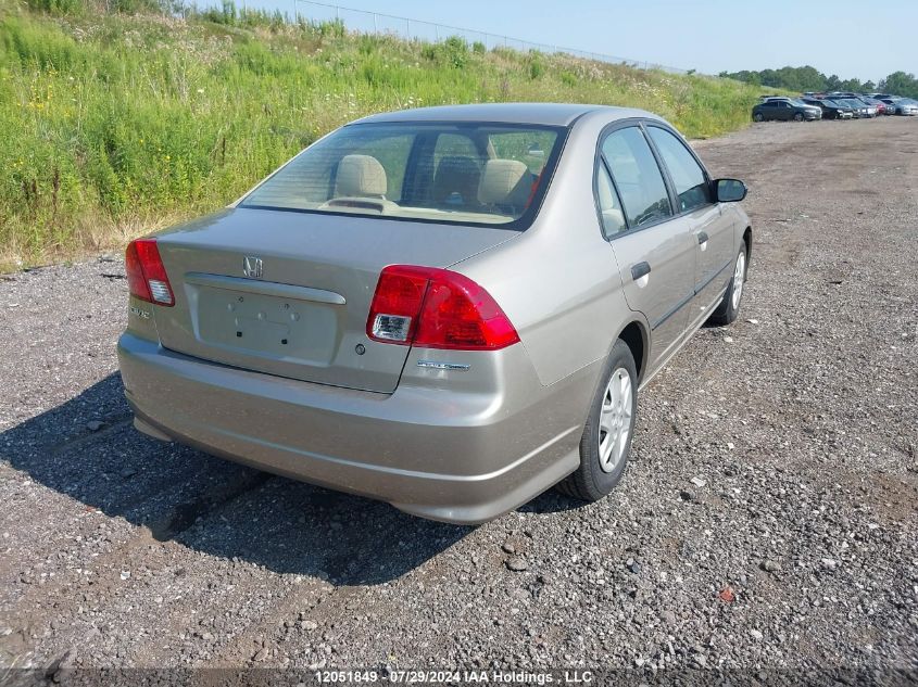 2004 Honda Civic Sdn VIN: 2HGES16394H936435 Lot: 12051849