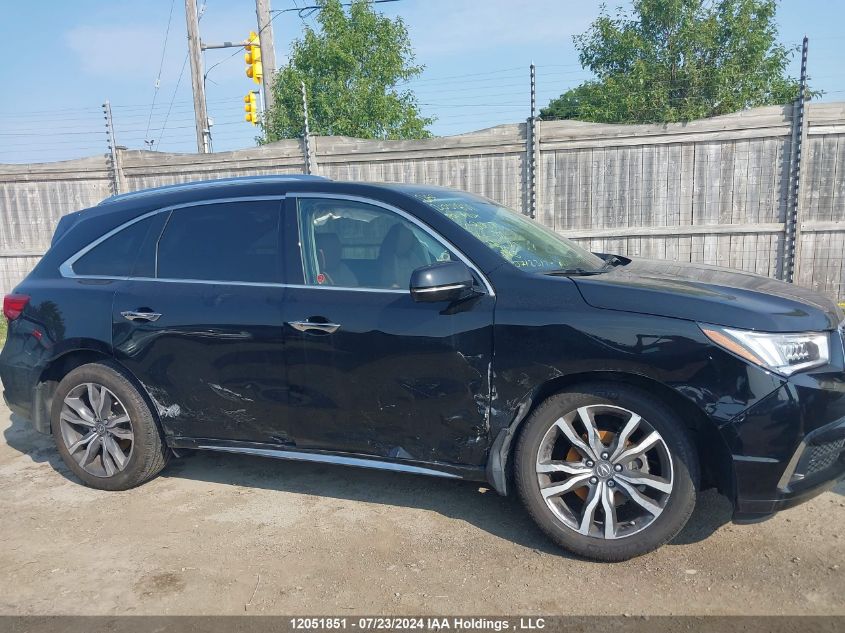 2019 Acura Mdx VIN: 5J8YD4H88KL801271 Lot: 12051851