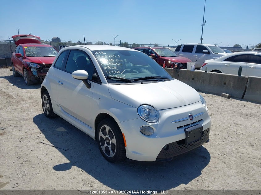 2015 Fiat 500 Electric VIN: 3C3CFFGE1FT503150 Lot: 12051853