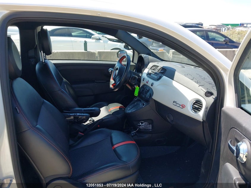 2015 Fiat 500 Electric VIN: 3C3CFFGE1FT503150 Lot: 12051853