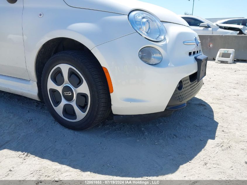 2015 Fiat 500 Electric VIN: 3C3CFFGE1FT503150 Lot: 12051853