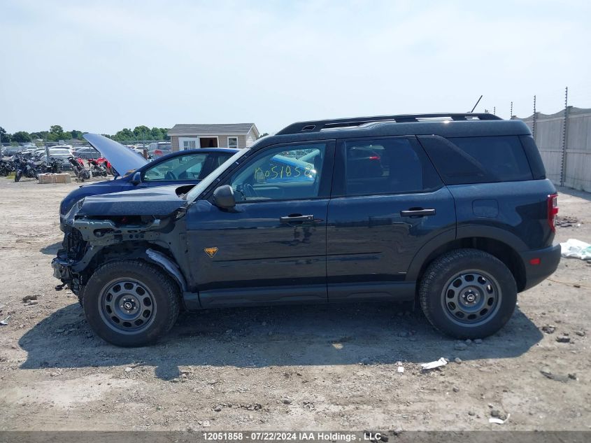 2021 Ford Bronco Sport Badlands VIN: 3FMCR9D94MRB23379 Lot: 12051858