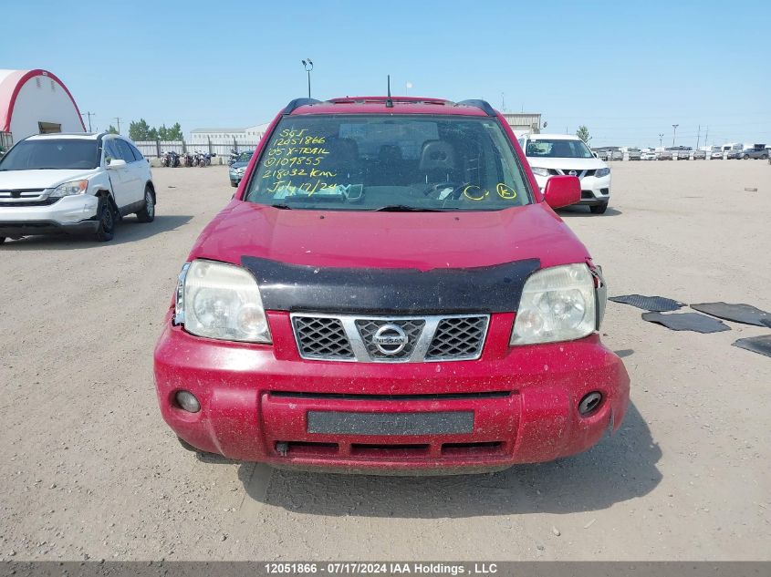 2005 Nissan X-Trail VIN: JN8BT08V75W109855 Lot: 12051866